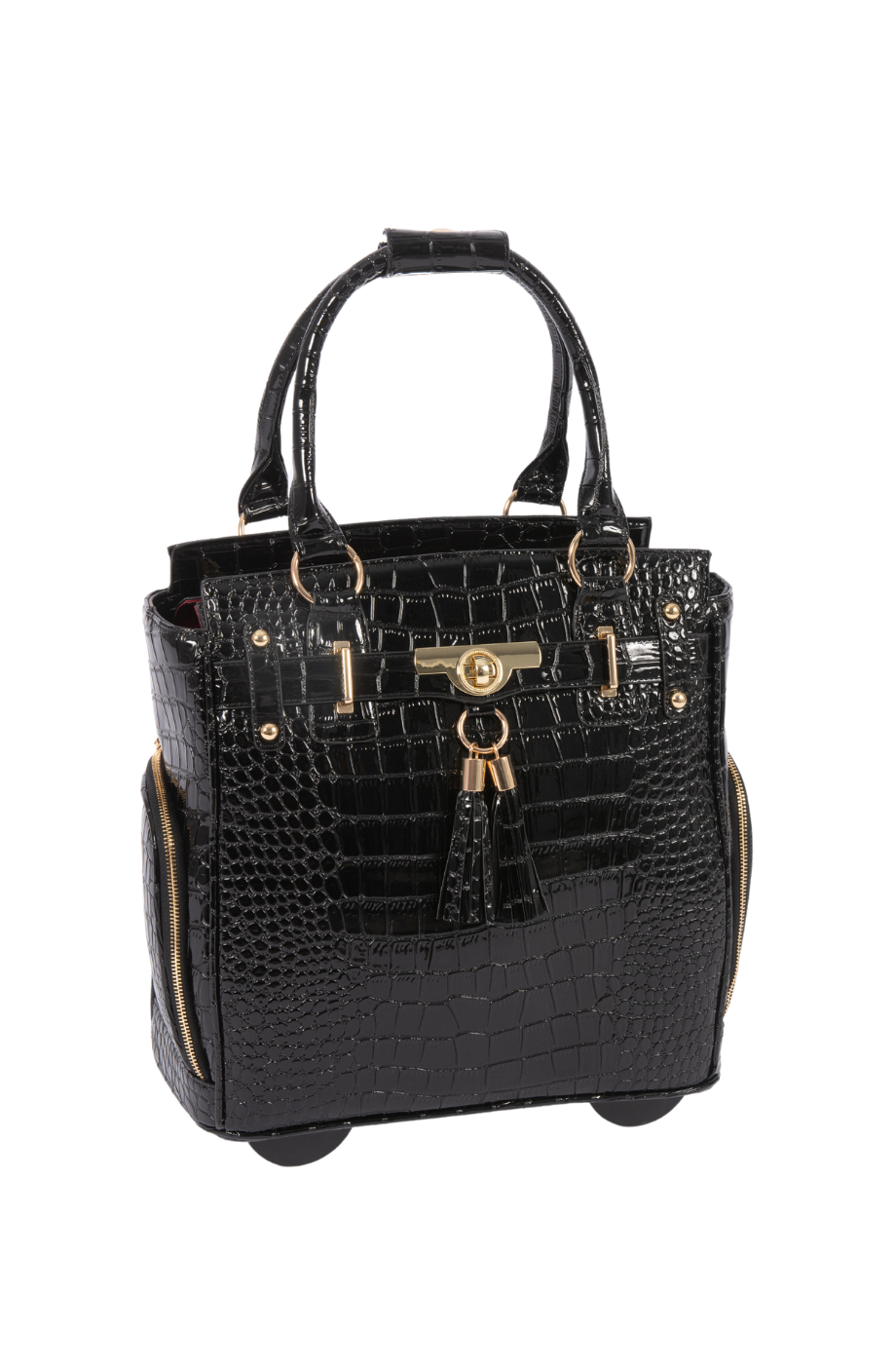 バッグ leather gimmick hand bag black Women's Top Handle Skull Bag in Black | Alexander McQueen US
