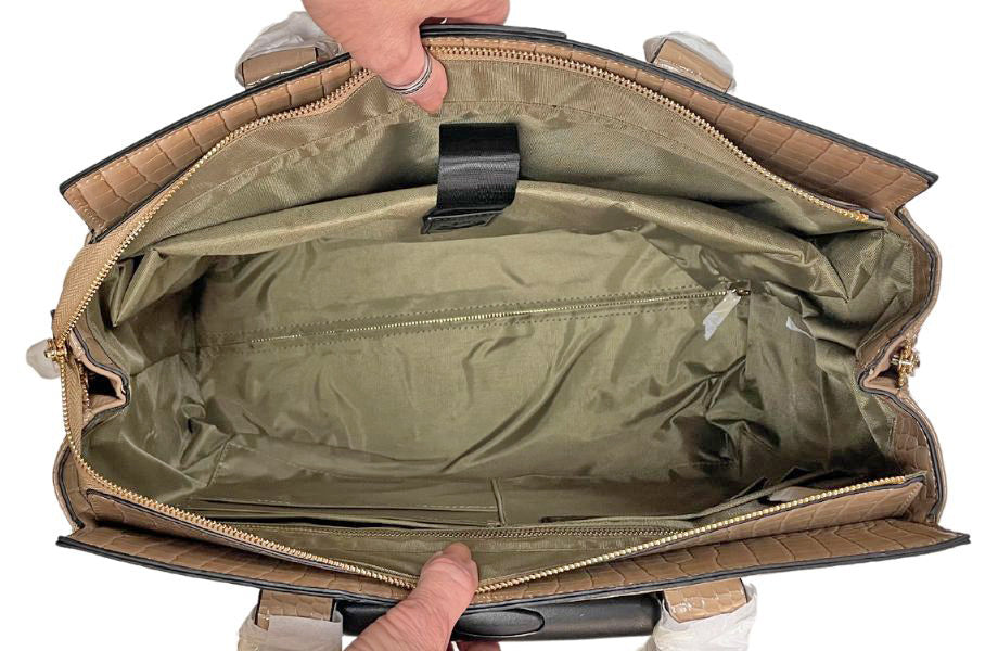 THE WINDSOR Briefcase Rolling Laptop Bag, Briefcase or Travel Bag