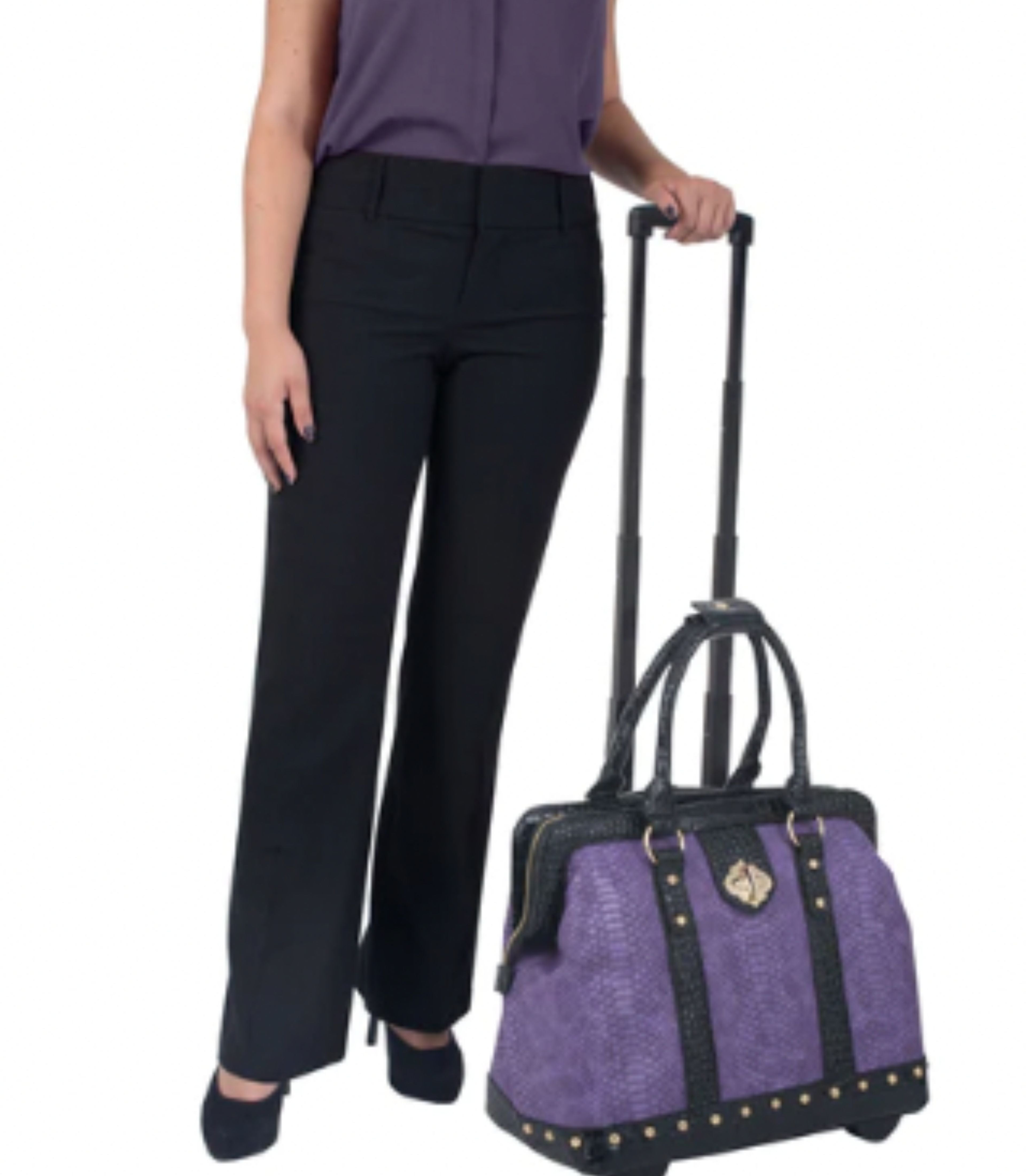 ROLLING LAPTOP BAGS JKM and Company Custom Rolling Handbags
